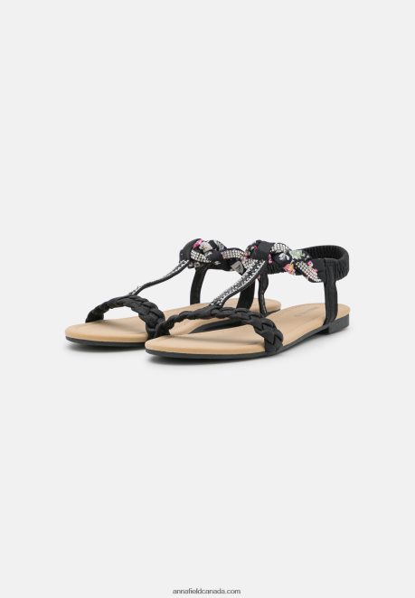 Anna Field Women Sandals Black H42J4Z1346