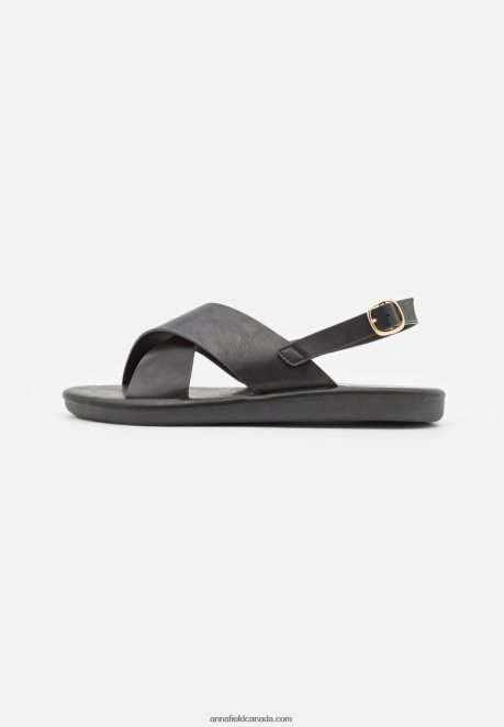 Anna Field Women Sandals Black H42J4Z1358