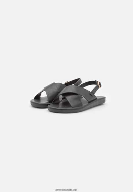 Anna Field Women Sandals Black H42J4Z1358
