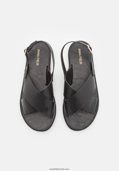 Anna Field Women Sandals Black H42J4Z1358