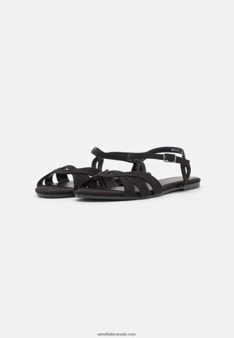 Anna Field Women Sandals Black H42J4Z1360