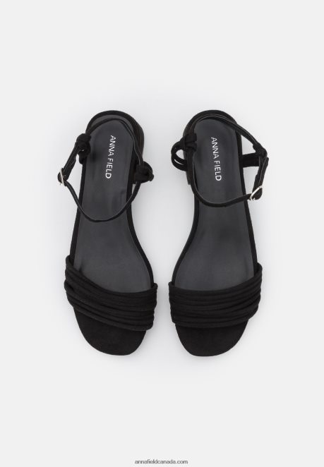 Anna Field Women Sandals Black H42J4Z1363