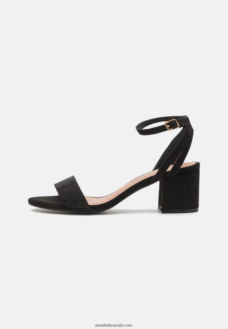 Anna Field Women Sandals Black H42J4Z1374