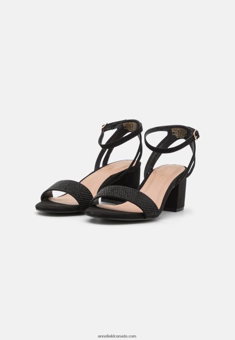 Anna Field Women Sandals Black H42J4Z1374