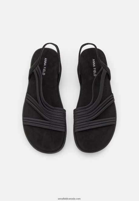 Anna Field Women Sandals Black H42J4Z1378
