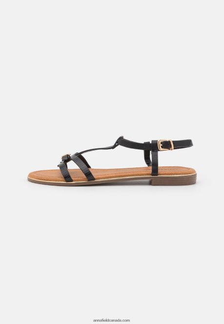 Anna Field Women Sandals Black H42J4Z1410