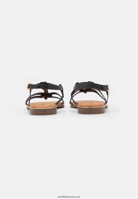 Anna Field Women Sandals Black H42J4Z1410