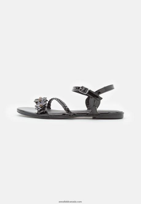 Anna Field Women Sandals Black H42J4Z1412