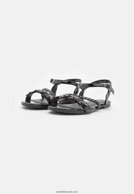 Anna Field Women Sandals Black H42J4Z1412