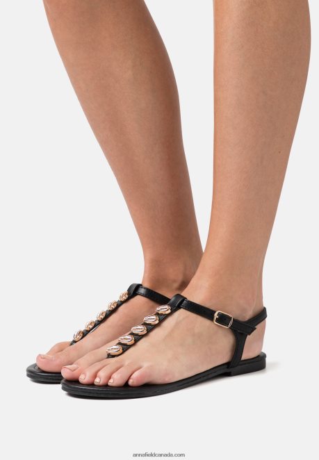 Anna Field Women Sandals Black H42J4Z1432