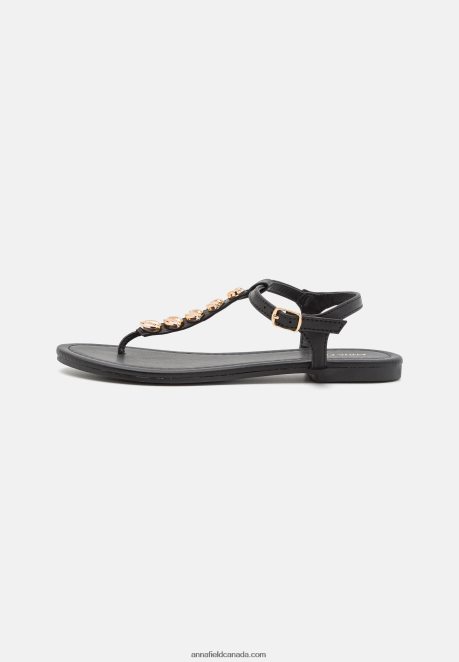 Anna Field Women Sandals Black H42J4Z1432