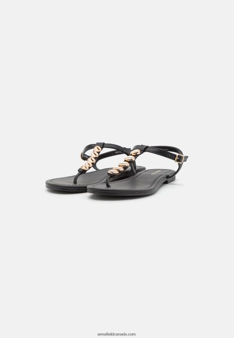 Anna Field Women Sandals Black H42J4Z1432
