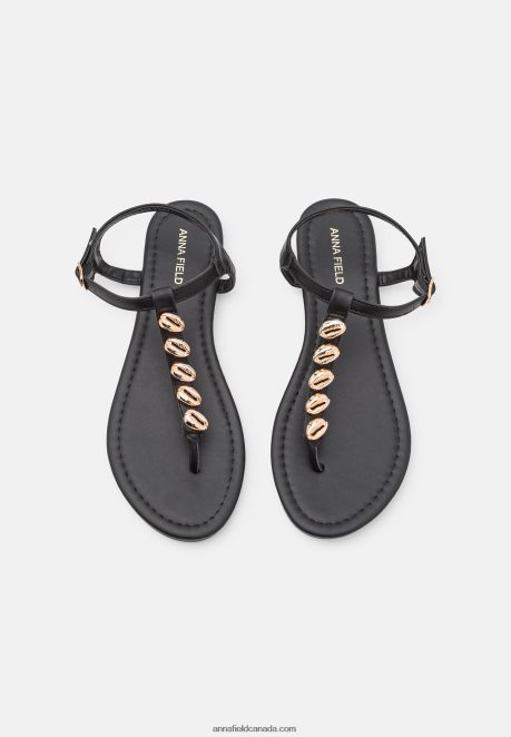 Anna Field Women Sandals Black H42J4Z1432
