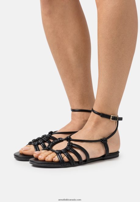 Anna Field Women Sandals Black H42J4Z1438
