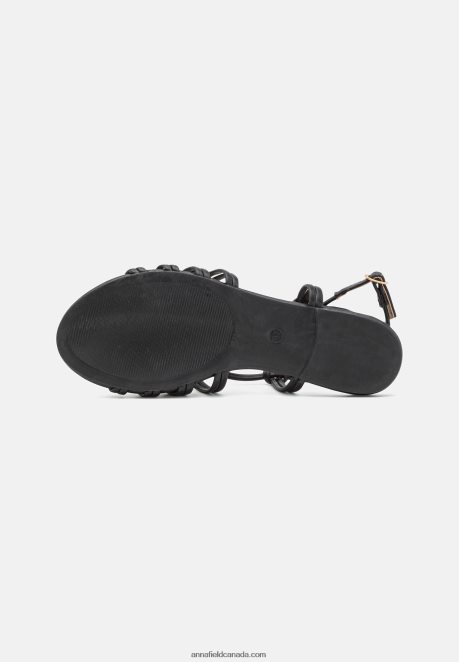 Anna Field Women Sandals Black H42J4Z1438