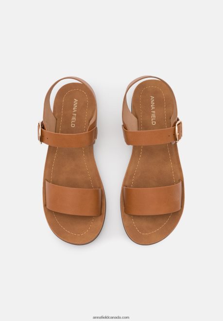 Anna Field Women Sandals Cognac H42J4Z1268
