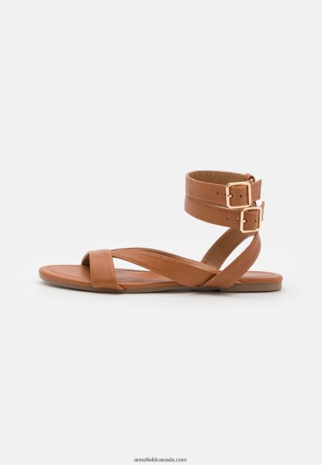 Anna Field Women Sandals Cognac H42J4Z1422
