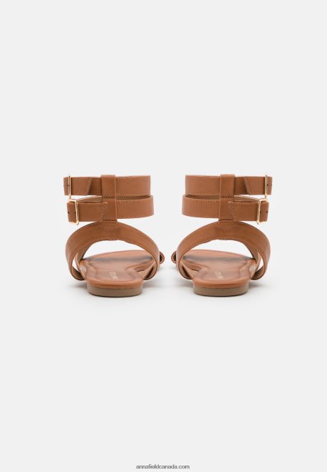 Anna Field Women Sandals Cognac H42J4Z1422