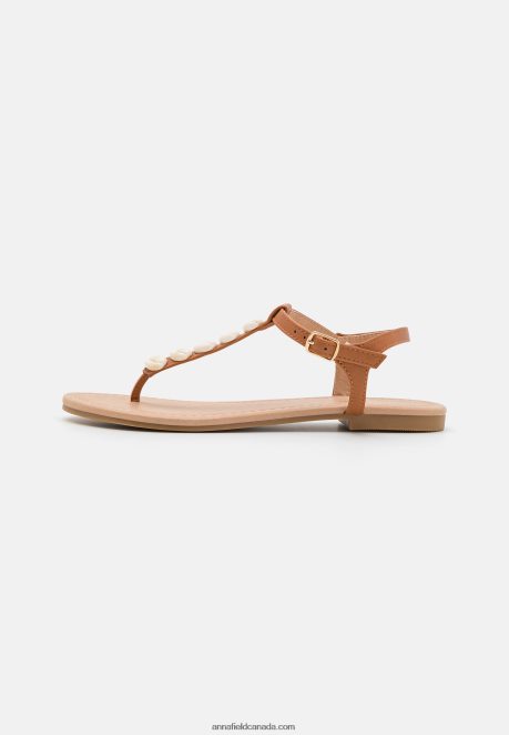 Anna Field Women Sandals Cognac H42J4Z1429