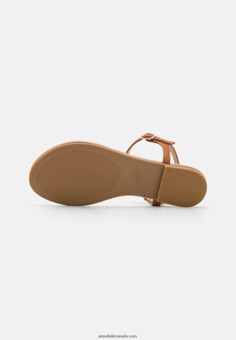 Anna Field Women Sandals Cognac H42J4Z1429
