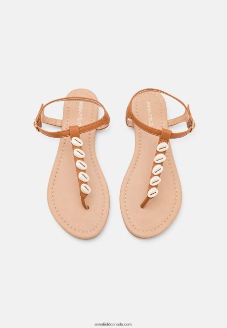 Anna Field Women Sandals Cognac H42J4Z1429