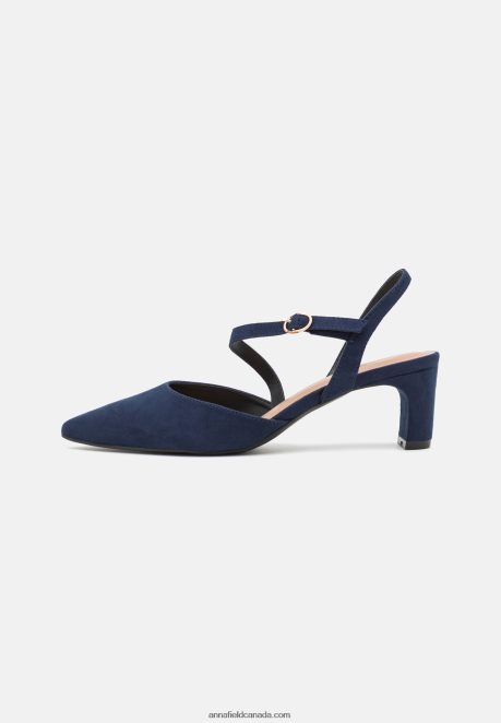 Anna Field Women Sandals Dark Blue H42J4Z1261