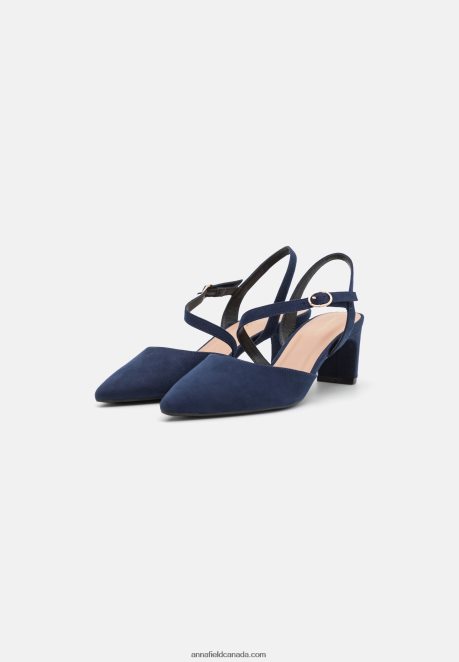 Anna Field Women Sandals Dark Blue H42J4Z1261