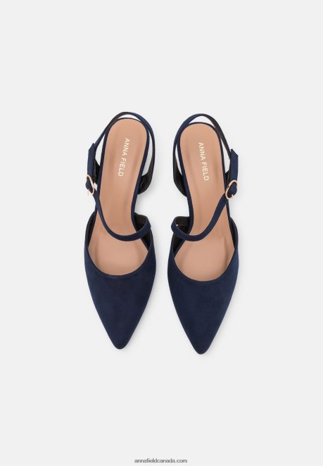 Anna Field Women Sandals Dark Blue H42J4Z1261