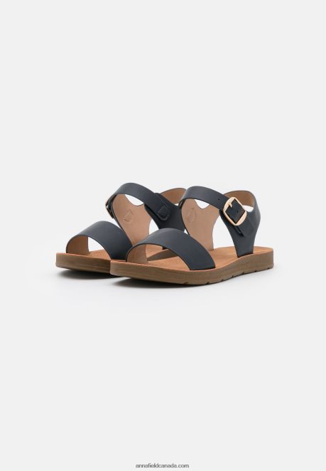 Anna Field Women Sandals Dark Blue H42J4Z1294
