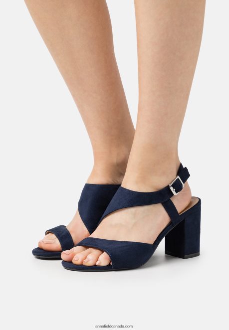 Anna Field Women Sandals Dark Blue H42J4Z1414