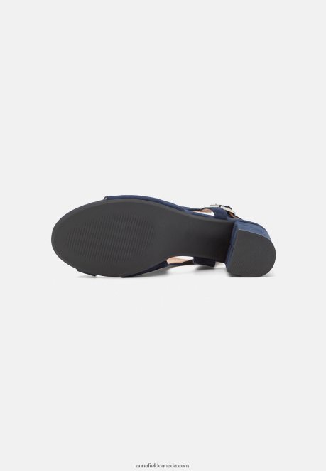 Anna Field Women Sandals Dark Blue H42J4Z1414