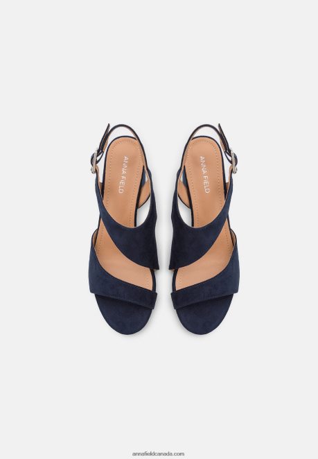 Anna Field Women Sandals Dark Blue H42J4Z1414