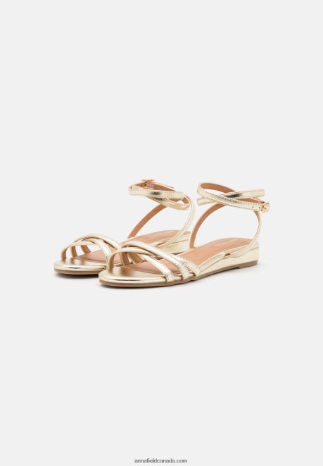Anna Field Women Sandals Gold H42J4Z1247