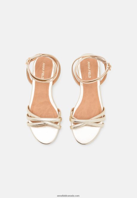 Anna Field Women Sandals Gold H42J4Z1247