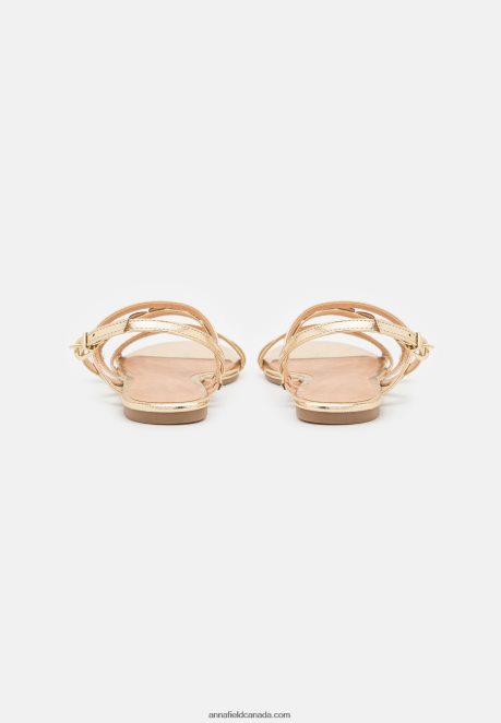 Anna Field Women Sandals Gold H42J4Z1260