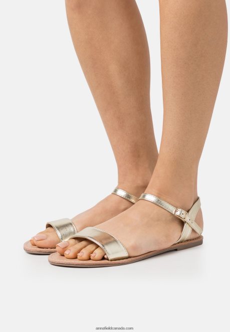 Anna Field Women Sandals Gold H42J4Z1281