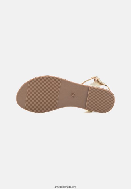 Anna Field Women Sandals Gold H42J4Z1281