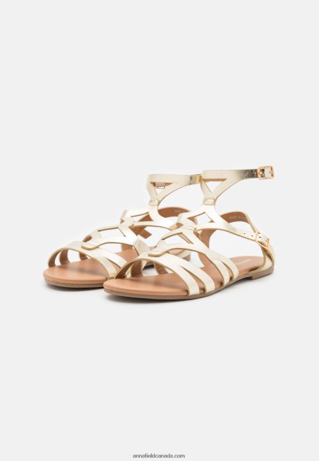 Anna Field Women Sandals Gold H42J4Z1373
