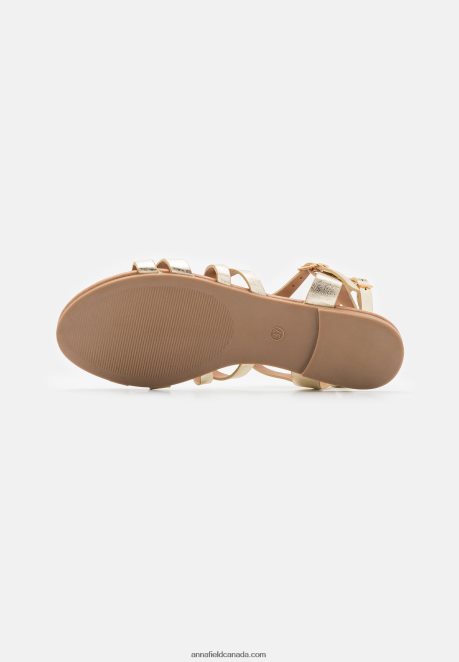 Anna Field Women Sandals Gold H42J4Z1373