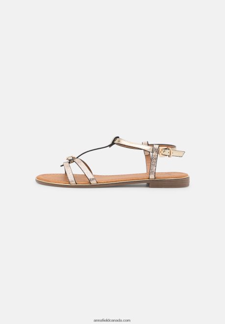 Anna Field Women Sandals Gold H42J4Z1377