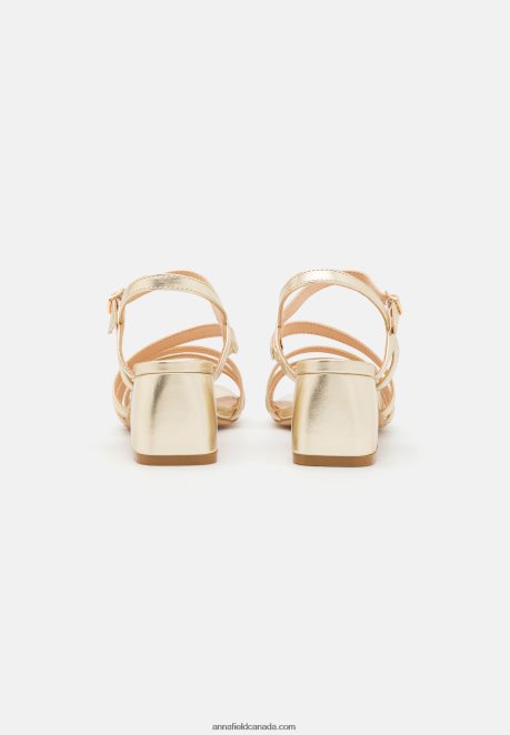 Anna Field Women Sandals Gold H42J4Z1435