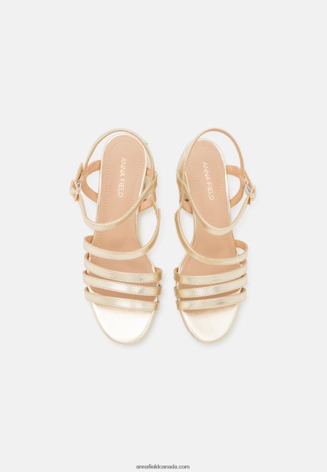 Anna Field Women Sandals Gold H42J4Z1435