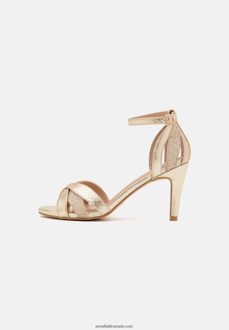 Anna Field Women Sandals Gold H42J4Z1441