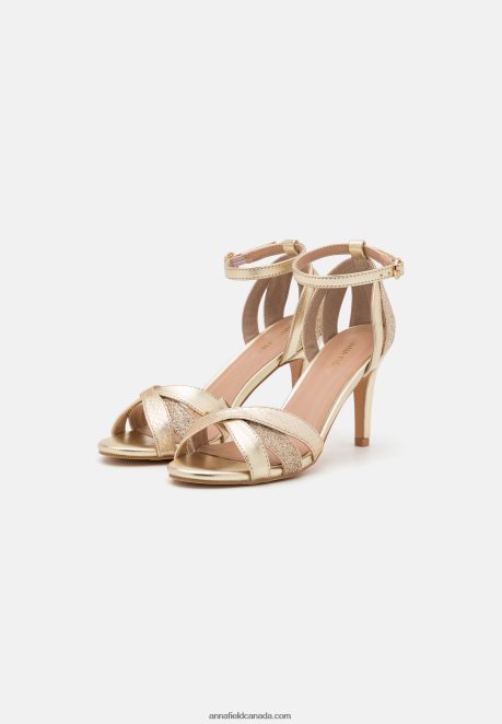 Anna Field Women Sandals Gold H42J4Z1441