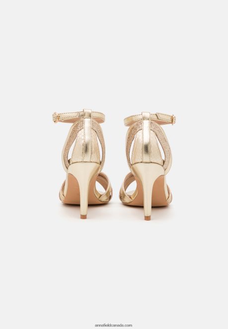 Anna Field Women Sandals Gold H42J4Z1441