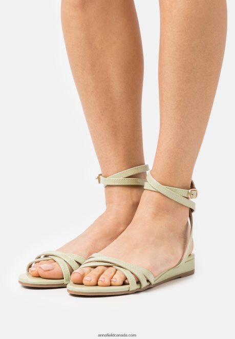 Anna Field Women Sandals Green H42J4Z1368