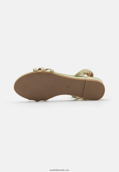Anna Field Women Sandals Green H42J4Z1368