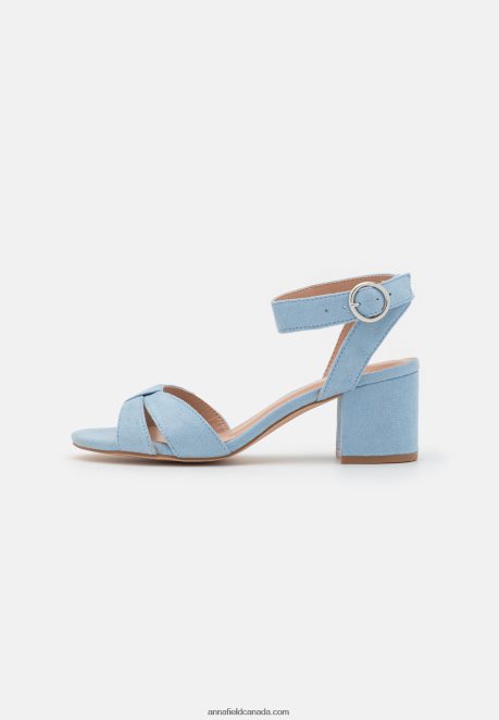 Anna Field Women Sandals Light Blue H42J4Z1353