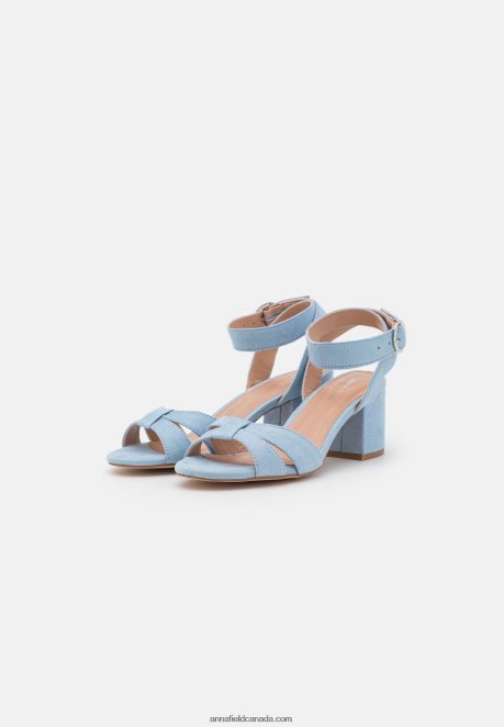Anna Field Women Sandals Light Blue H42J4Z1353