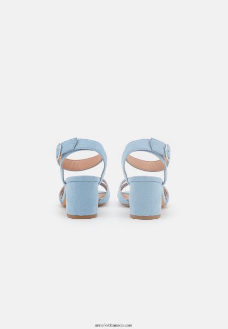 Anna Field Women Sandals Light Blue H42J4Z1353